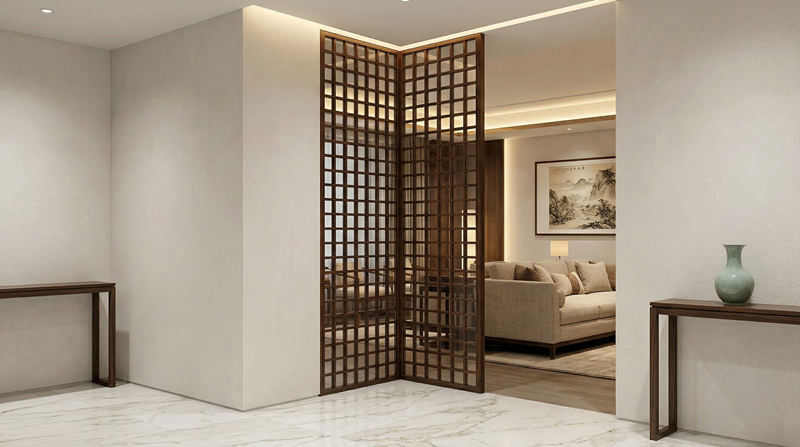 轉(zhuǎn)角屏風(fēng)